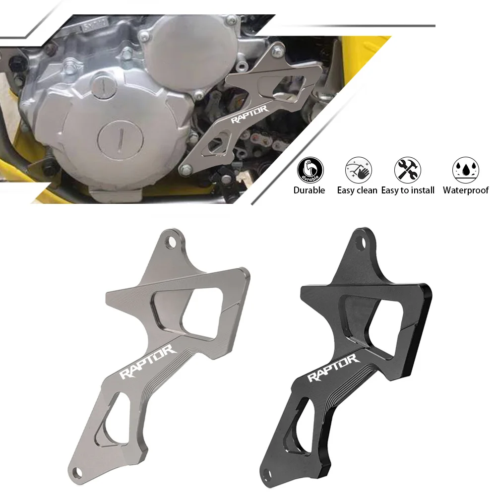 For Yamaha RAPTOR 125 250 350/SE EDIZIONE SPECIALE 700 700R/SE Front Sprocket Cover Motorcycles Chain Protector Guard YFZ450 R/X
For Yamaha RAPTOR 125 250 350/SE EDIZIONE SPECIALE 700 700R/SE Front Sprocket Cover Motorcycles Chain Protector Guard YFZ450 R/X