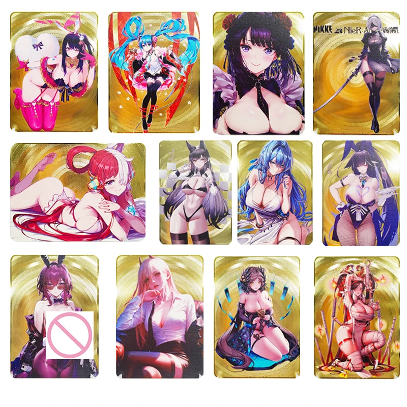 Diy Anime Goddess Story Hoshino Ai Hatsune Miku Kitagawa Marin Metal Collectible Cards Christmas Birthday Gifts Children's Toys
Diy Anime Goddess Story Hoshino Ai Hatsune Miku Kitagawa Marin Metal Collectible Cards Christmas Birthday Gifts Children's Toys