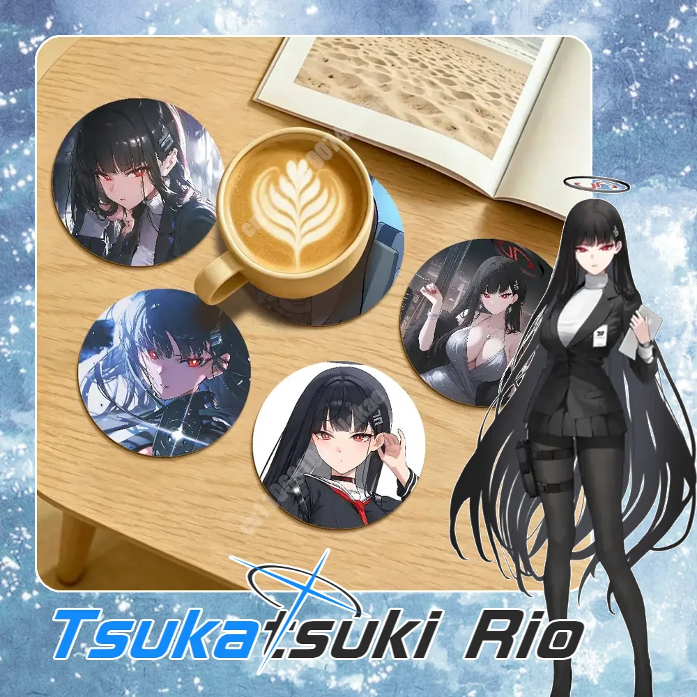 Tsukatsuki Rio Blue Archive Round Coaster for Drink Cup Sustainable Lifestyle Decor Cozy Desk Setup
Tsukatsuki Rio Blue Archive Round Coaster for Drink Cup Sustainable Lifestyle Decor Cozy Desk Setup