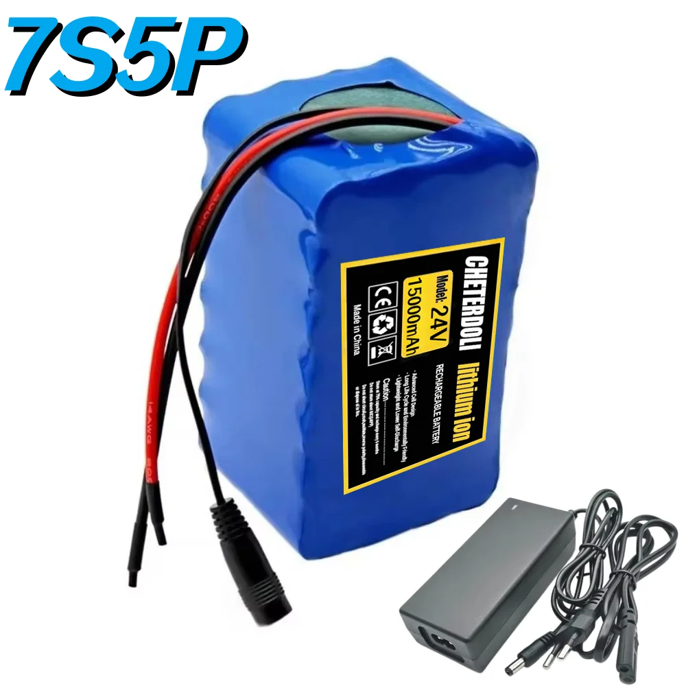 24V 15Ah 18650 Lithium Battery Pack 7S5P 20A BMS 29.4V For Wheelchair Mobility Scooter,With 2A Charger.
24V 15Ah 18650 Lithium Battery Pack 7S5P 20A BMS 29.4V For Wheelchair Mobility Scooter,With 2A Charger.