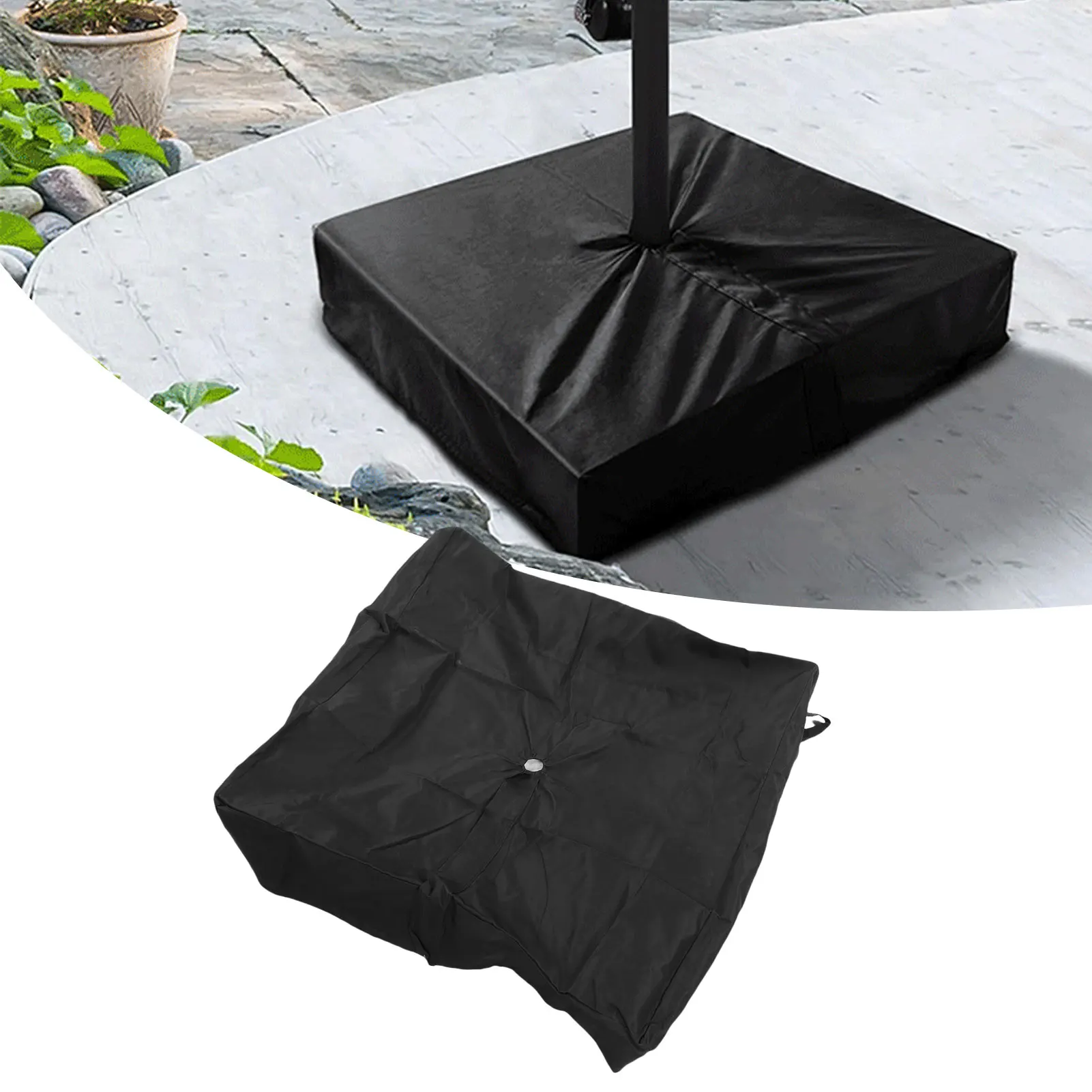 Umbrella Base Cover 600D Oxford Waterproof Square Patio Stand Cover Zippered Elastic Cord Outdoor Heavy Duty 30x30x5in
Umbrella Base Cover 600D Oxford Waterproof Square Patio Stand Cover Zippered Elastic Cord Outdoor Heavy Duty 30x30x5in
