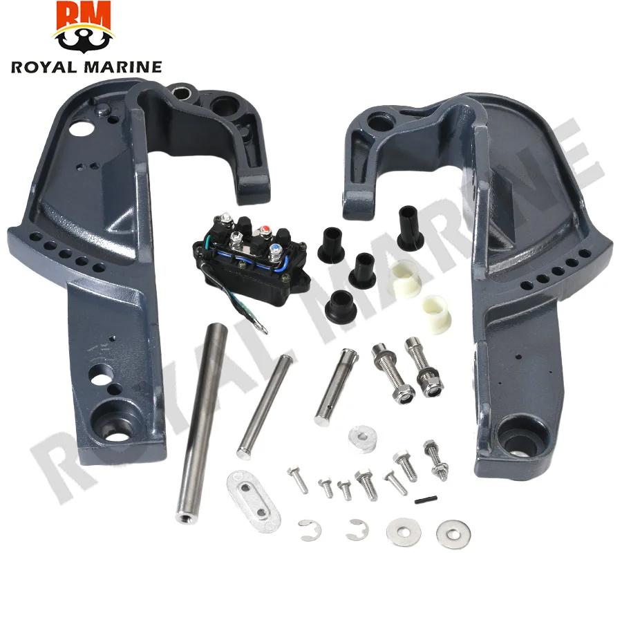 65W-43111-00-4D 65W-43112-00-4D Single Ram Power Tilt Trim Unit/Clamp Bracket Set for Yamaha Outboard 2T 40HP 4T F25 Replaces
65W-43111-00-4D 65W-43112-00-4D Single Ram Power Tilt Trim Unit/Clamp Bracket Set for Yamaha Outboard 2T 40HP 4T F25 Replaces