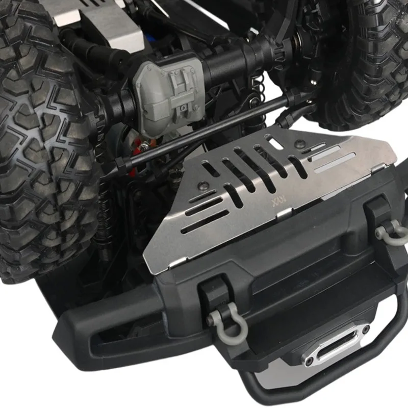 Front Guard Plate Stainless Steel Chassis Protective Board for Trxs Ford Bronco Trx-4
Front Guard Plate Stainless Steel Chassis Protective Board for Trxs Ford Bronco Trx-4