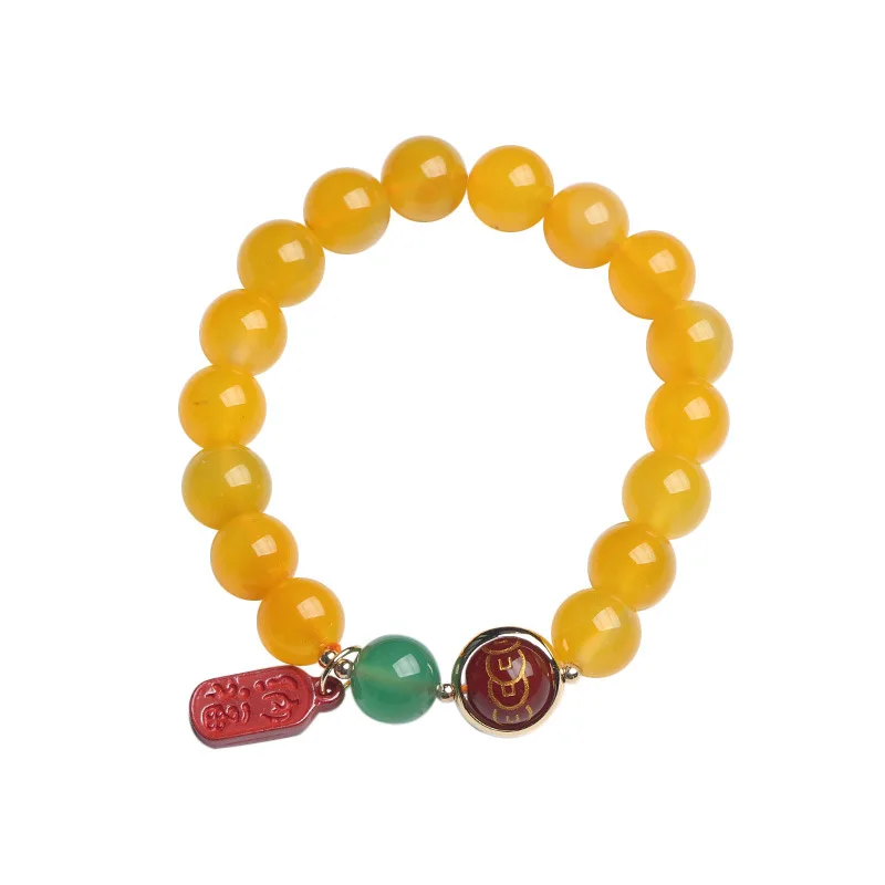 Yellow Agate Red Agate Green Agate Cinnabar Beaded Bracelets for Women Buddhist Prayer Beads Hand Jewelry Gifts
Yellow Agate Red Agate Green Agate Cinnabar Beaded Bracelets for Women Buddhist Prayer Beads Hand Jewelry Gifts