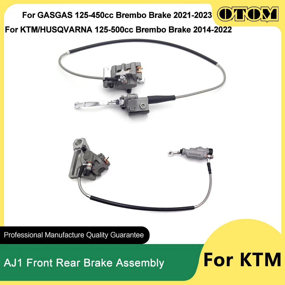 OTOM 2014-2025 Motorcycle Front Rear Brake Pump Master Cylinder Caliper Assembly For KTM SX SXF XC XCF HUSQVARNA FC FX TC GASGAS
OTOM 2014-2025 Motorcycle Front Rear Brake Pump Master Cylinder Caliper Assembly For KTM SX SXF XC XCF HUSQVARNA FC FX TC GASGAS