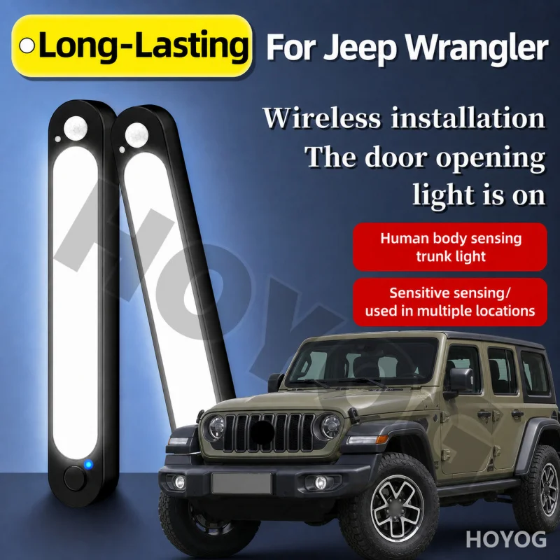 For Jeep Wrangler 1986-2026 Car Boot Light LED Lamp Sensor Magnetic Wireless USB Rechargeable Trunk Cargo Light SUV Interior
For Jeep Wrangler 1986-2026 Car Boot Light LED Lamp Sensor Magnetic Wireless USB Rechargeable Trunk Cargo Light SUV Interior
