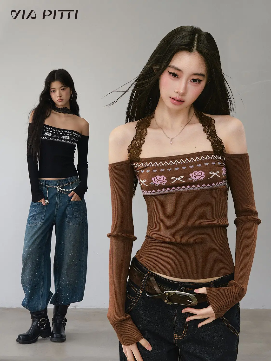Korean Brand Aesthetic Off Shoulder Sweater Blouse Women Winter Black Brown Knit Off Shouder Shirts Skinny Slim Fit Sexy Women
Korean Brand Aesthetic Off Shoulder Sweater Blouse Women Winter Black Brown Knit Off Shouder Shirts Skinny Slim Fit Sexy Women