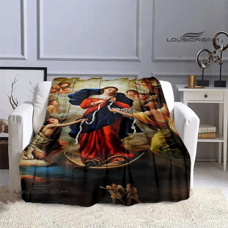Virgin Mary Faith Print Blanket Flannel Soft Comfort Blanket Home Travel Blanket Kids Warm Blanket picnic blanket birthday gift
Virgin Mary Faith Print Blanket Flannel Soft Comfort Blanket Home Travel Blanket Kids Warm Blanket picnic blanket birthday gift