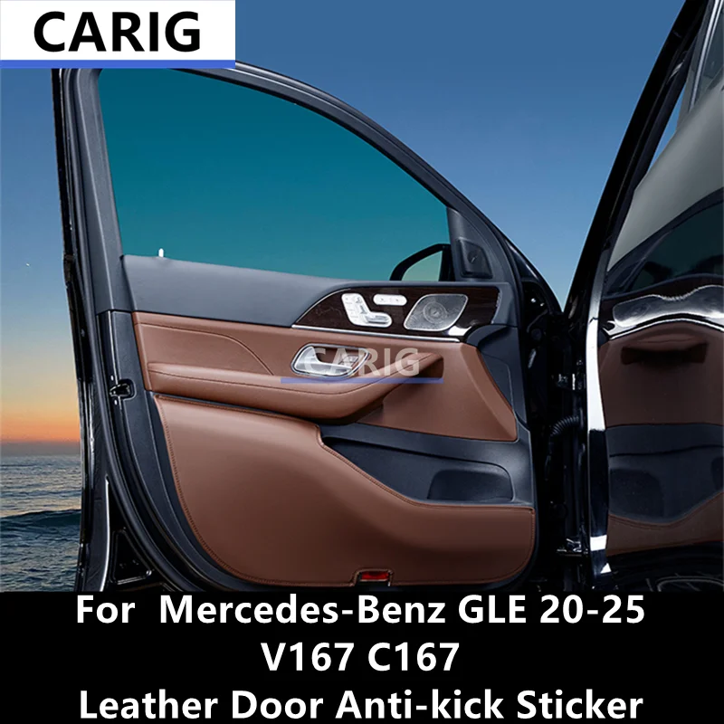 For Mercedes-Benz GLE 20-25 V167 C167 Leather Door Anti-kick Sticker Modified Car Interior Protection Accessories Refit
For Mercedes-Benz GLE 20-25 V167 C167 Leather Door Anti-kick Sticker Modified Car Interior Protection Accessories Refit