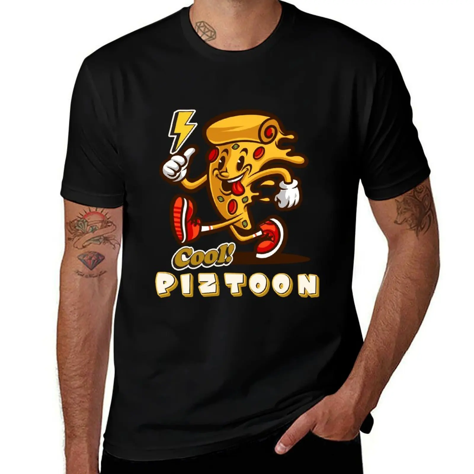 Piztoon pizza cartoon character T-Shirt t shirts for man cotton soft t shirts designer T-Shirt
Piztoon pizza cartoon character T-Shirt t shirts for man cotton soft t shirts designer T-Shirt