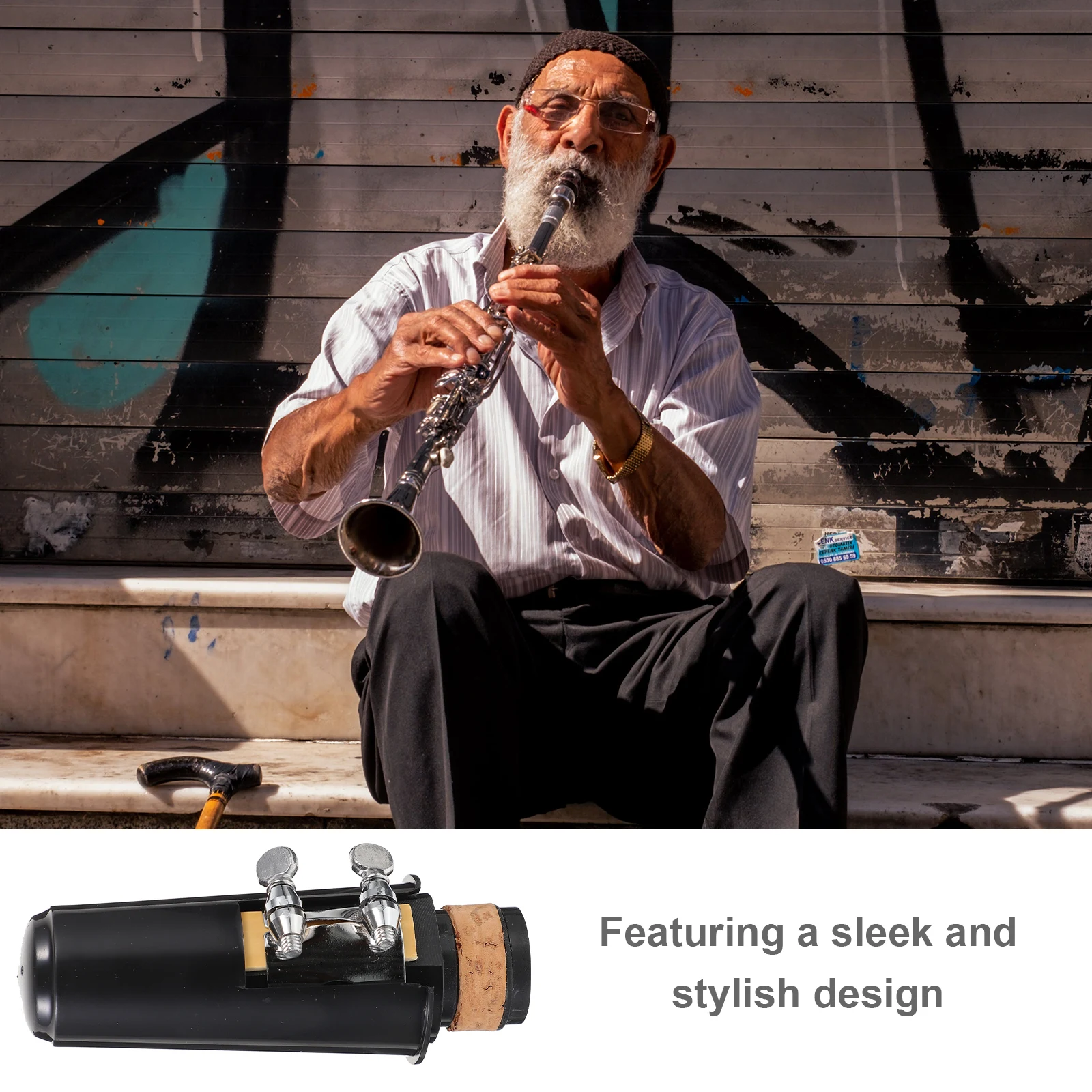 1Set Clarinet Mouthpiece Kit Plastic Bamboo Metal Durable Clarinet Accessories for Woodwind Instruments Cap Ligature Set
1Set Clarinet Mouthpiece Kit Plastic Bamboo Metal Durable Clarinet Accessories for Woodwind Instruments Cap Ligature Set