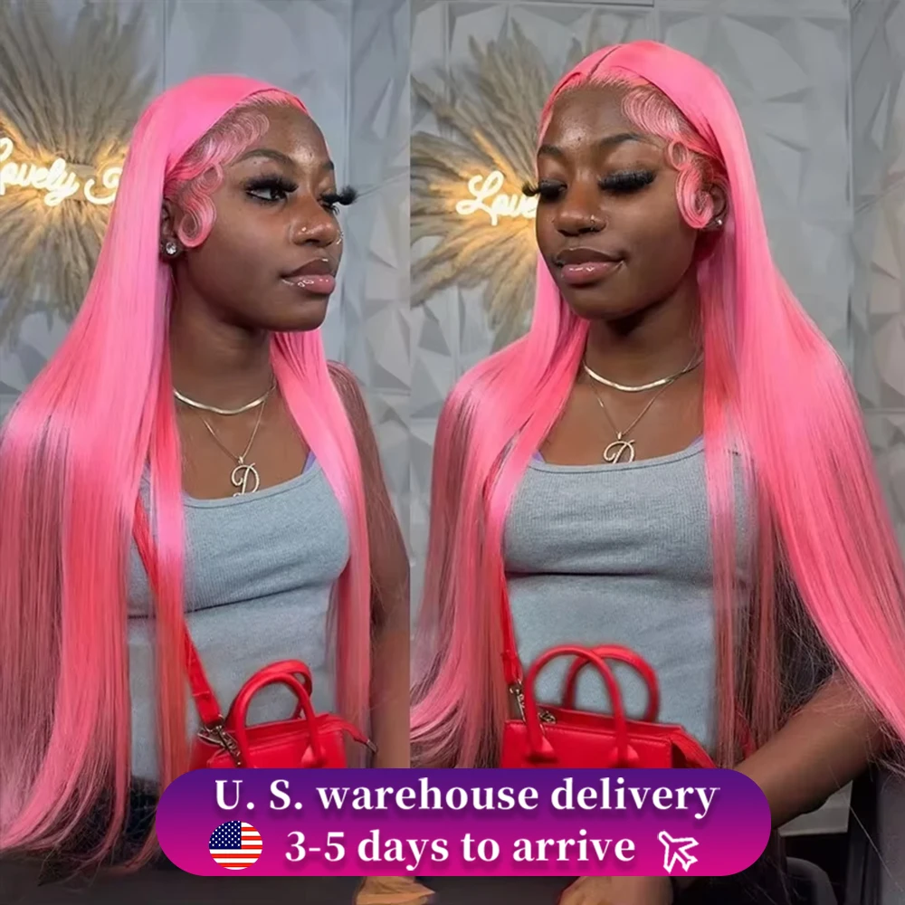 Hot Sale 13x6 30 40 Inch HD Lace Frontal Wig 200% Brazilian 13x4 Bone Straight Pink Lace Front Colored Human Hair Wigs For Women
Hot Sale 13x6 30 40 Inch HD Lace Frontal Wig 200% Brazilian 13x4 Bone Straight Pink Lace Front Colored Human Hair Wigs For Women