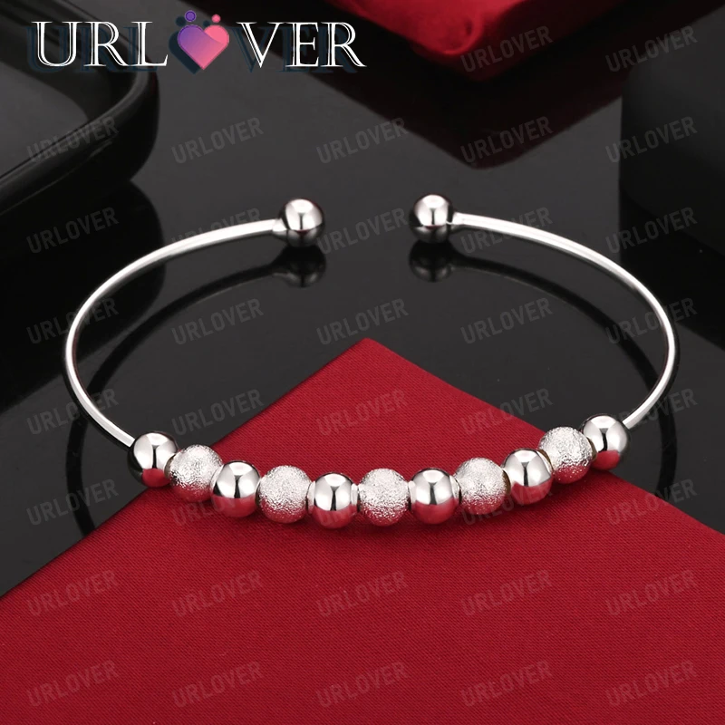 Fashion Jewelry 925 Sterling Silver Bangle Valentine's Day Jewelry Men Women Charm Engagement Party Gift Christmas Accessories
Fashion Jewelry 925 Sterling Silver Bangle Valentine's Day Jewelry Men Women Charm Engagement Party Gift Christmas Accessories