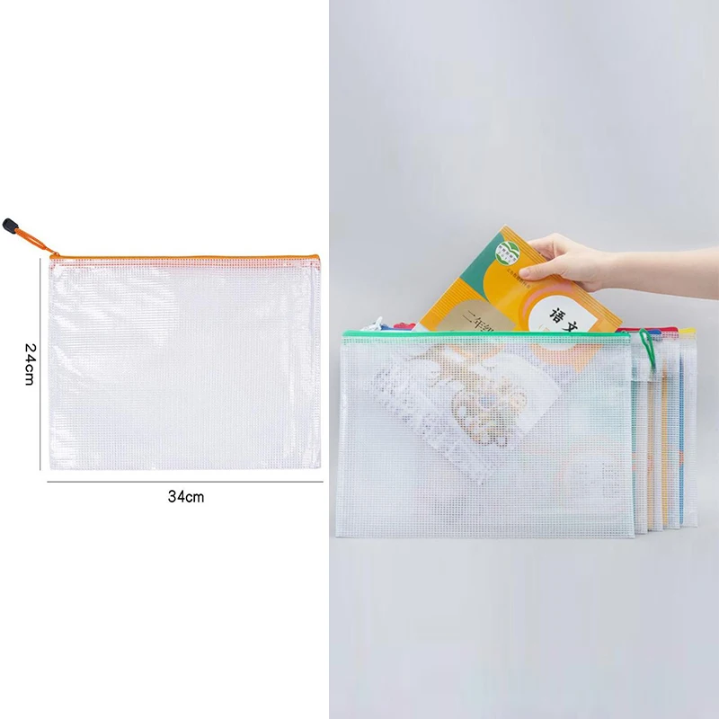 Zipper Mesh Bags A4 Plastic Zipper Bags For Organizing Zipper Mesh Bags Waterproof Clear Travel Bags Office Supplies Document
Zipper Mesh Bags A4 Plastic Zipper Bags For Organizing Zipper Mesh Bags Waterproof Clear Travel Bags Office Supplies Document