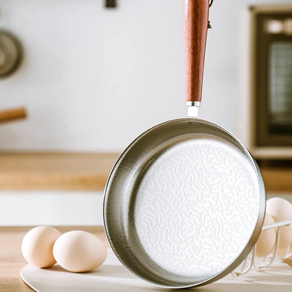 Mini Stainless Egg Frying Pan 304 Multifunctional Portable Griddle Small Kitchen Stainless Steel Frying Pan Cookware
Mini Stainless Egg Frying Pan 304 Multifunctional Portable Griddle Small Kitchen Stainless Steel Frying Pan Cookware