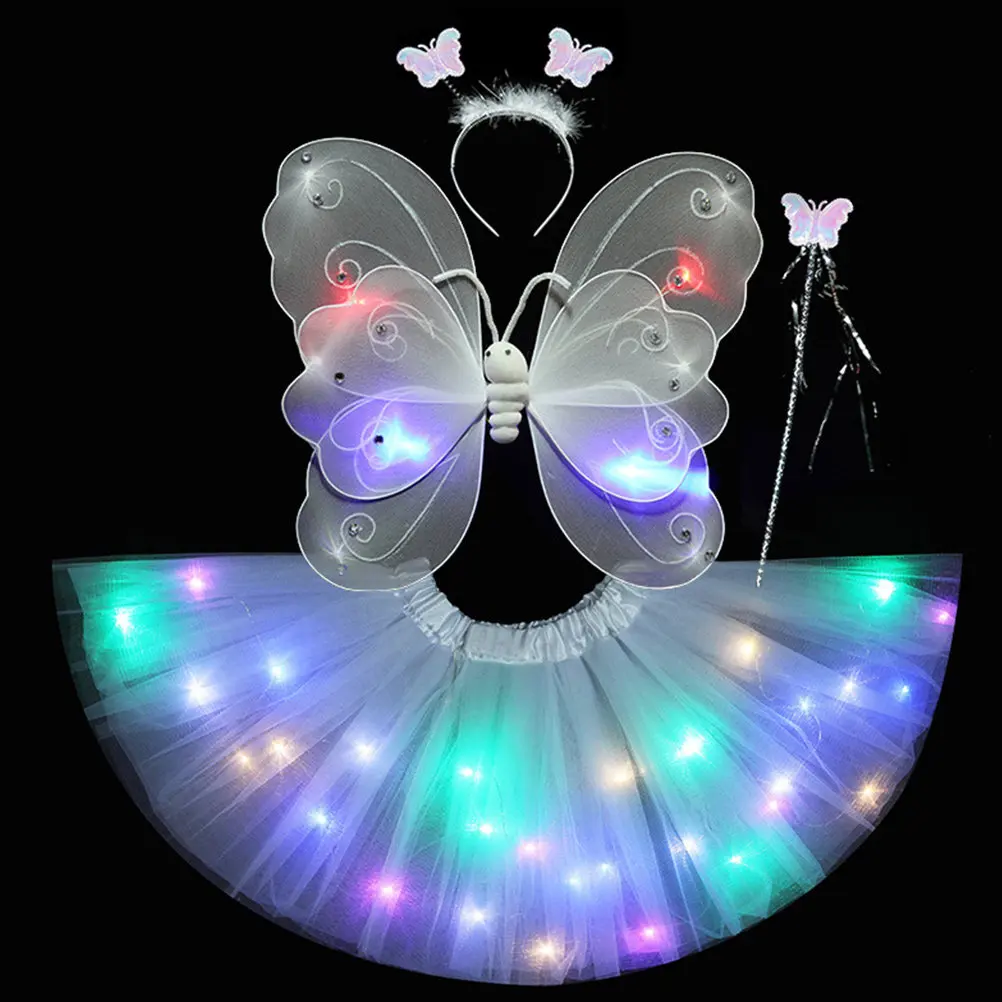 1Set Kids Wings Set Fairy Stick Headband Tutu Skirt High Quality Comfortable Texture Ideal Gift for Daughter Niece Stage
1Set Kids Wings Set Fairy Stick Headband Tutu Skirt High Quality Comfortable Texture Ideal Gift for Daughter Niece Stage