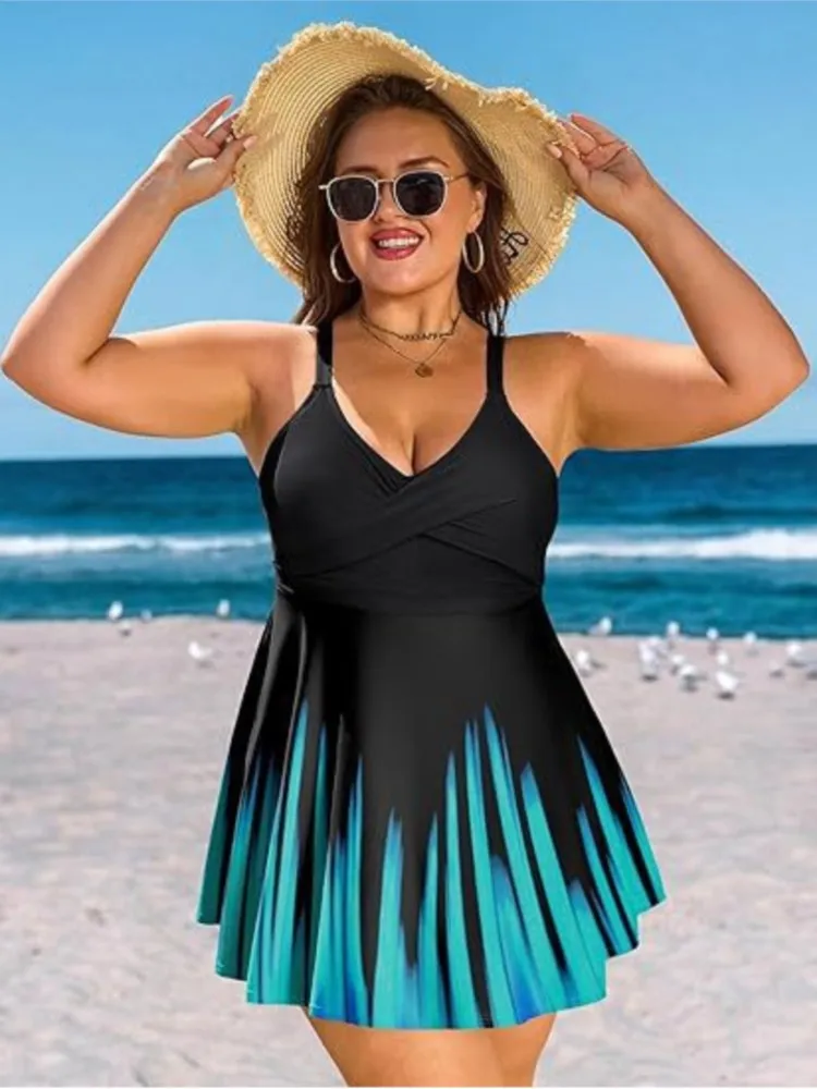L-5XL Plus Size High Waist Bikini Women's Push Up Large Size Swimsuit Summer Mujer Big Size Tummy Control Swimwear Bikini Sets
L-5XL Plus Size High Waist Bikini Women's Push Up Large Size Swimsuit Summer Mujer Big Size Tummy Control Swimwear Bikini Sets