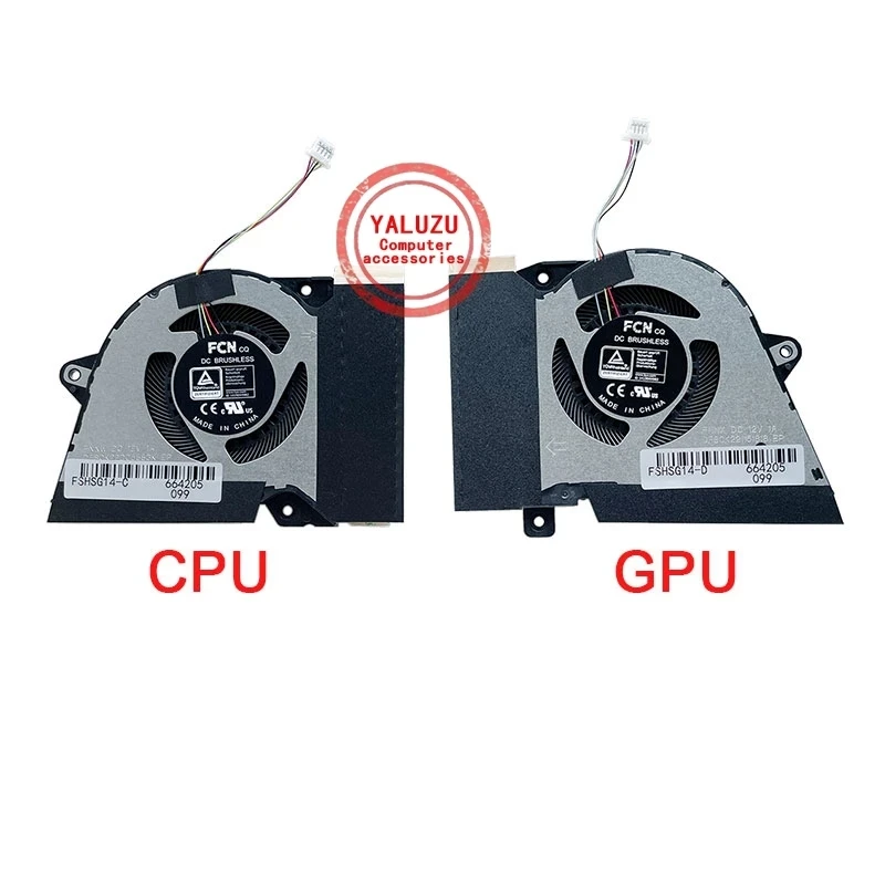 New Laptop CPU GPU Cooling Fan For ASUS ROG Zephyrus G14 GA401I GA401IU GA401IV GA401IHR GA401Q GA401QC GA401QE GA401QH GA401QM
New Laptop CPU GPU Cooling Fan For ASUS ROG Zephyrus G14 GA401I GA401IU GA401IV GA401IHR GA401Q GA401QC GA401QE GA401QH GA401QM