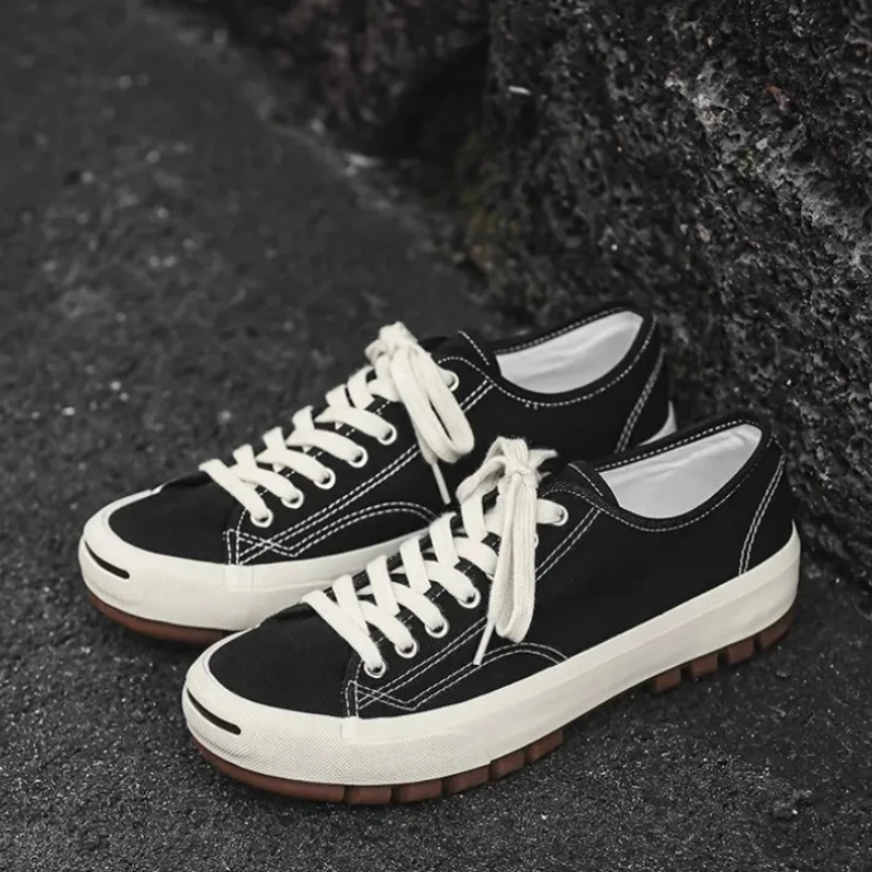 Мужская парусиновая обувь на платформе, дышащая обувь на шнуровке, модные повседневные кроссовки в корейском стиле для городских прогулок для женщин, Zapatos De Lona
Мужская парусиновая обувь на платформе, дышащая обувь на шнуровке, модные повседневные кроссовки в корейском стиле для городских прогулок для женщин, Zapatos De Lona