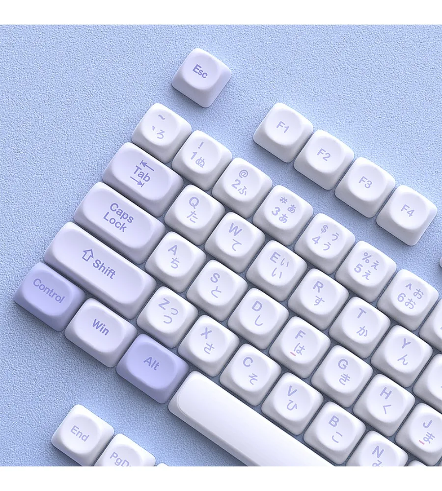 Key cap Blue purple soda Key cap Five-sided hot sublimation MOA height Small full set of 120 + key PBT material
Key cap Blue purple soda Key cap Five-sided hot sublimation MOA height Small full set of 120 + key PBT material