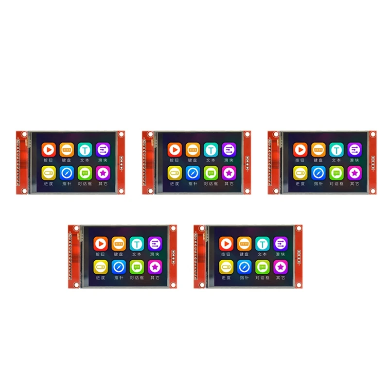 5X2,8-дюймовый 240X320 SPI TFT ЖК-дисплей Модуль последовательного порта SPI 51 Привод ILI9341V ЖК-последовательный порт STM32 Дисплей привода
5X2,8-дюймовый 240X320 SPI TFT ЖК-дисплей Модуль последовательного порта SPI 51 Привод ILI9341V ЖК-последовательный порт STM32 Дисплей привода