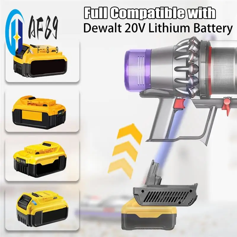 AF89-DW20V11S Battery Adapter For 20V Li- Battery To For Dyson V11 SV15 Battery Work With V11 Series Vacuum Cleaner
AF89-DW20V11S Battery Adapter For 20V Li- Battery To For Dyson V11 SV15 Battery Work With V11 Series Vacuum Cleaner