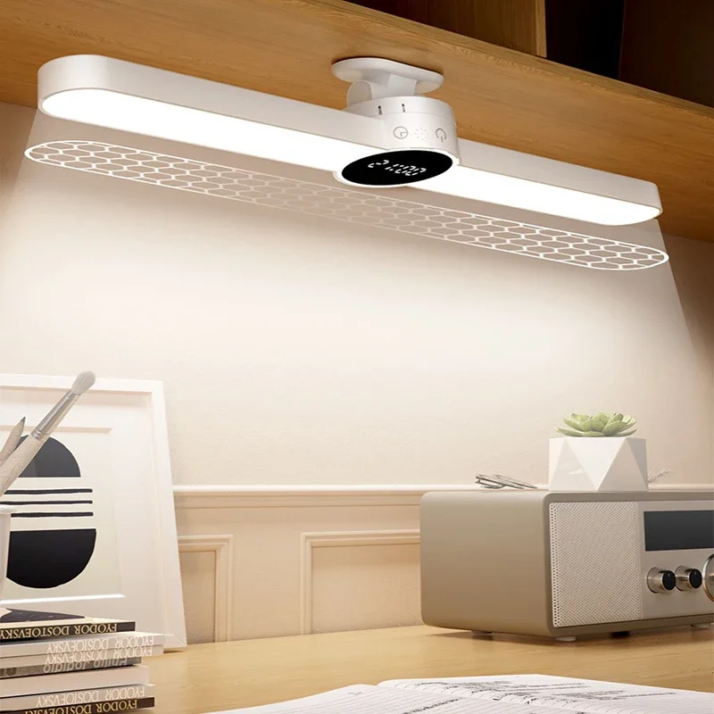 Desk Lamp Hanging Magnetic Clock Table Lamp LED USB Rechargeable Stepless Dimming Cabinet Closet Wardrobe Night Light Nail lamp 
Desk Lamp Hanging Magnetic Clock Table Lamp LED USB Rechargeable Stepless Dimming Cabinet Closet Wardrobe Night Light Nail lamp