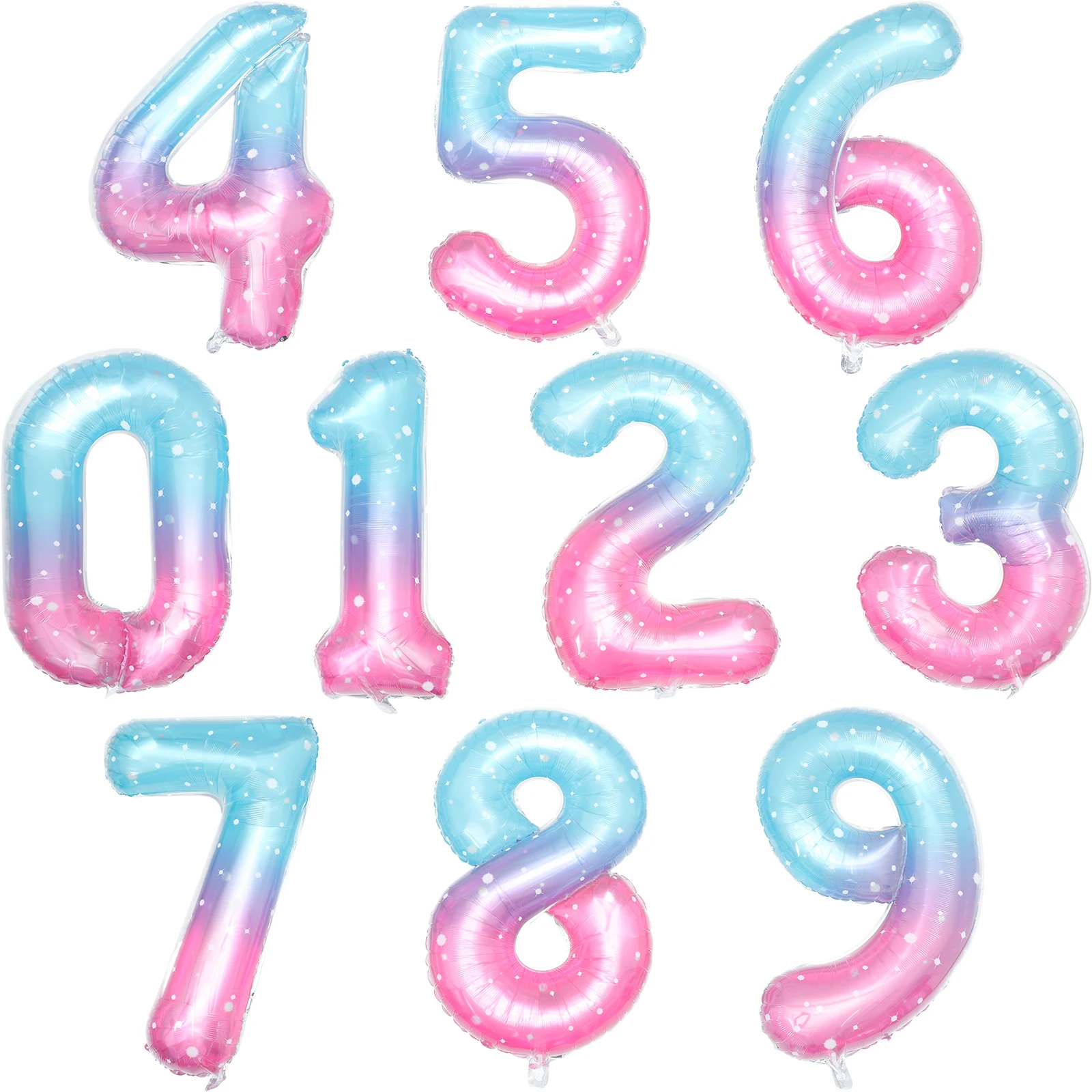 40 Inch Number 0 9 Balloons Aluminum Film Large Size Birthday Party Decorations Dream Sky Gradient Photo Prop
40 Inch Number 0 9 Balloons Aluminum Film Large Size Birthday Party Decorations Dream Sky Gradient Photo Prop