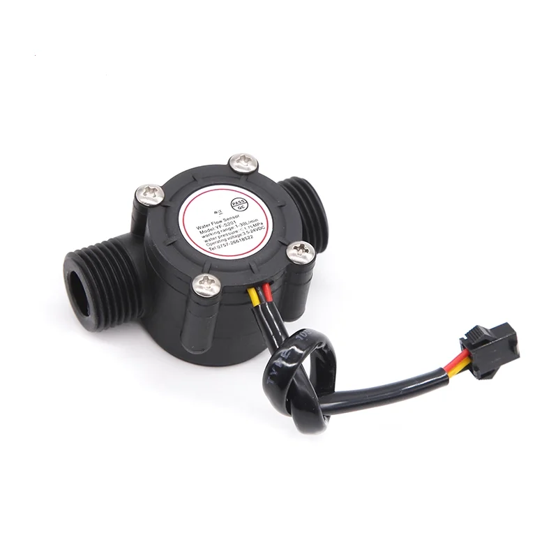 Water Flow Sensor Hall Flow Meter Water Heater Field Irrigation Liquid Metering 4-way S201
Water Flow Sensor Hall Flow Meter Water Heater Field Irrigation Liquid Metering 4-way S201