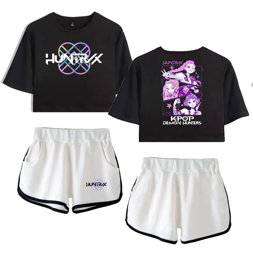 KPop Demon Hunters Merch Fashionable Streetwear Two Piece Set Shorts+Lovely TShirt Outwear Suitable for Daily Wear
KPop Demon Hunters Merch Fashionable Streetwear Two Piece Set Shorts+Lovely TShirt Outwear Suitable for Daily Wear