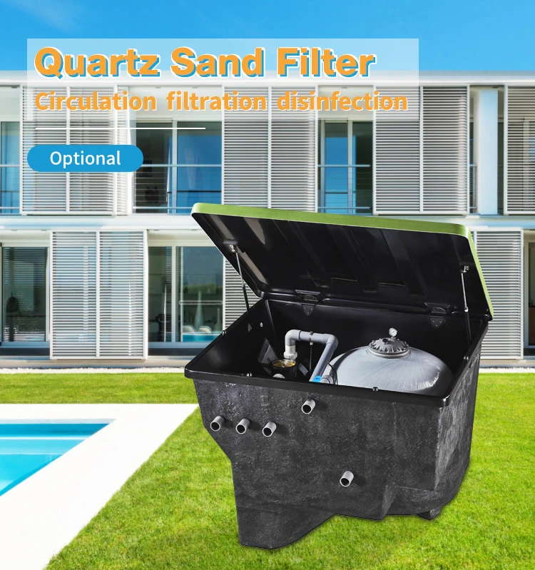 High Quality Fiberglass Acrylic Integrative Swimming Pool In-ground Sand Filter With Pump For Water Treatment Filtration
High Quality Fiberglass Acrylic Integrative Swimming Pool In-ground Sand Filter With Pump For Water Treatment Filtration