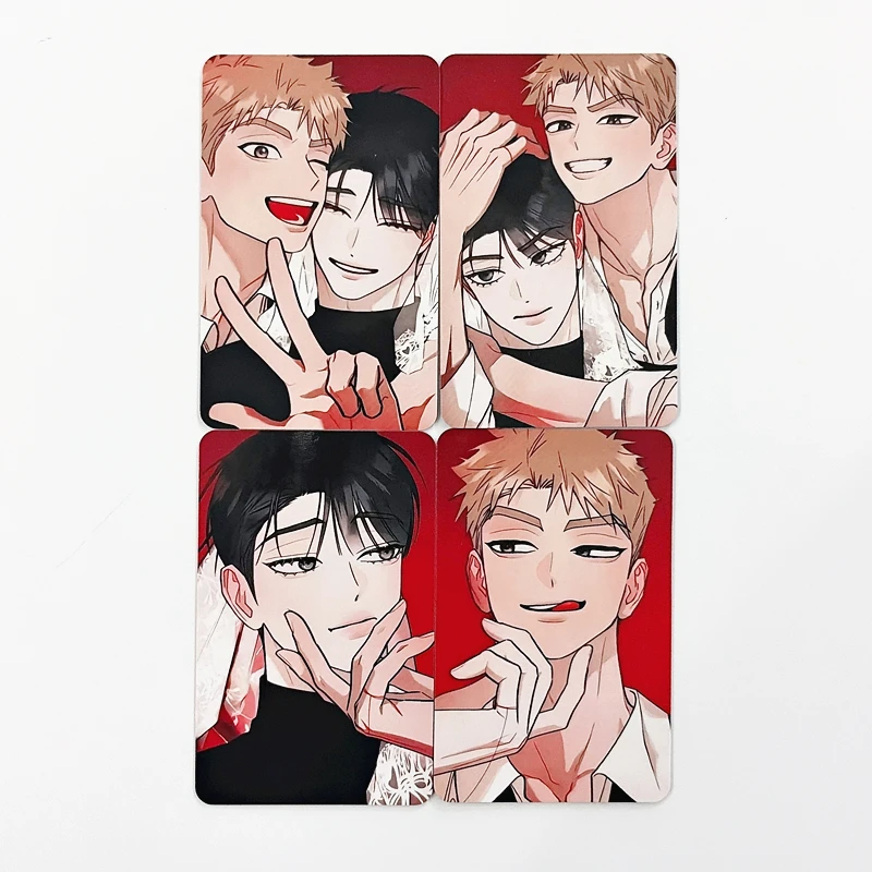 Red Thread Quest Hongsil BL Manhwa Photocards, 4PCS Korean Manga Lomo Cards, Cute Collection Souvenir for Anime Fans
Red Thread Quest Hongsil BL Manhwa Photocards, 4PCS Korean Manga Lomo Cards, Cute Collection Souvenir for Anime Fans