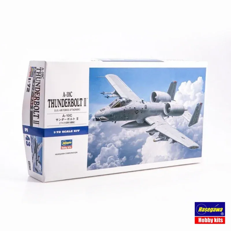 Комплект пластиковой масштабной модели Hasegawa 1/72 01573 Американский истребитель A-10C
Комплект пластиковой масштабной модели Hasegawa 1/72 01573 Американский истребитель A-10C
