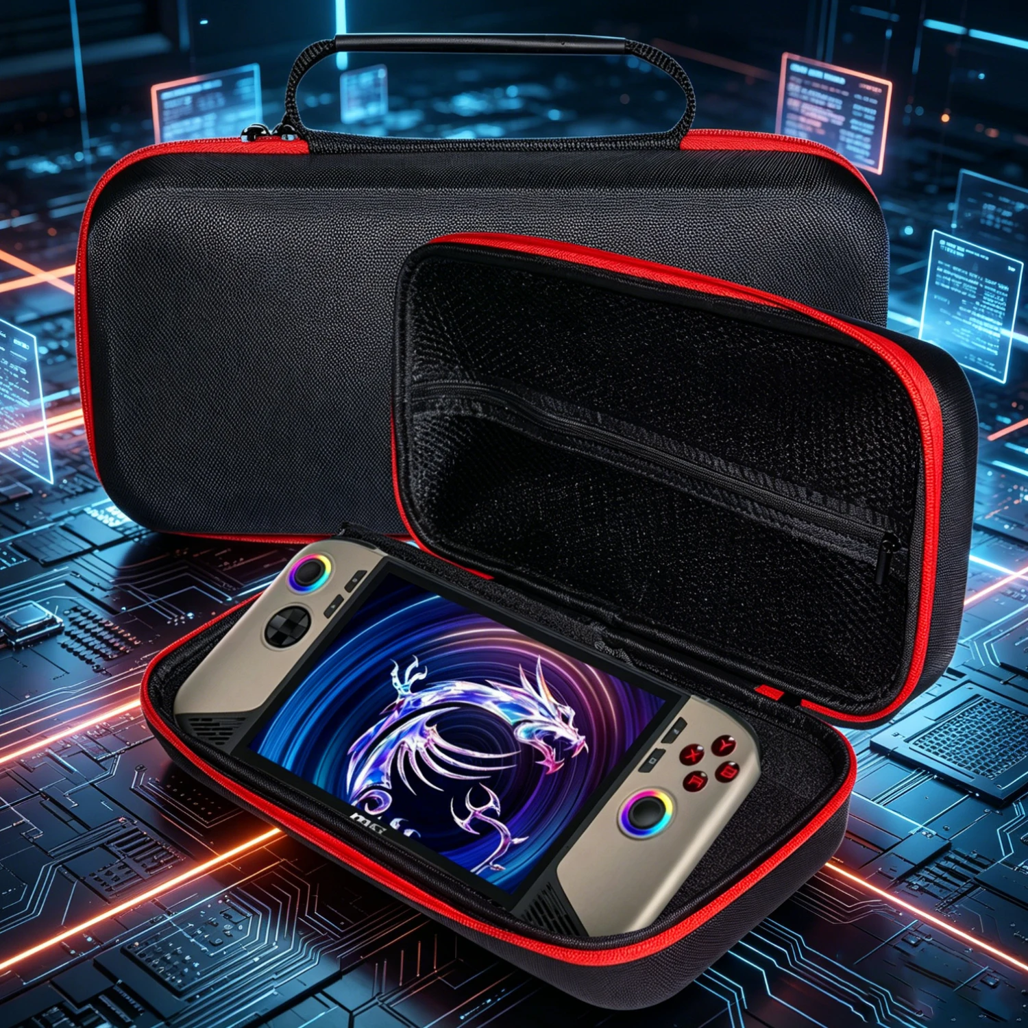 Handheld Case for Claw 8 AI+ Soft Shockproof Protective Cover Storage Bag Carrying Case for MSI Claw 8 AI+ / Claw A8 BZ2EM
Handheld Case for Claw 8 AI+ Soft Shockproof Protective Cover Storage Bag Carrying Case for MSI Claw 8 AI+ / Claw A8 BZ2EM