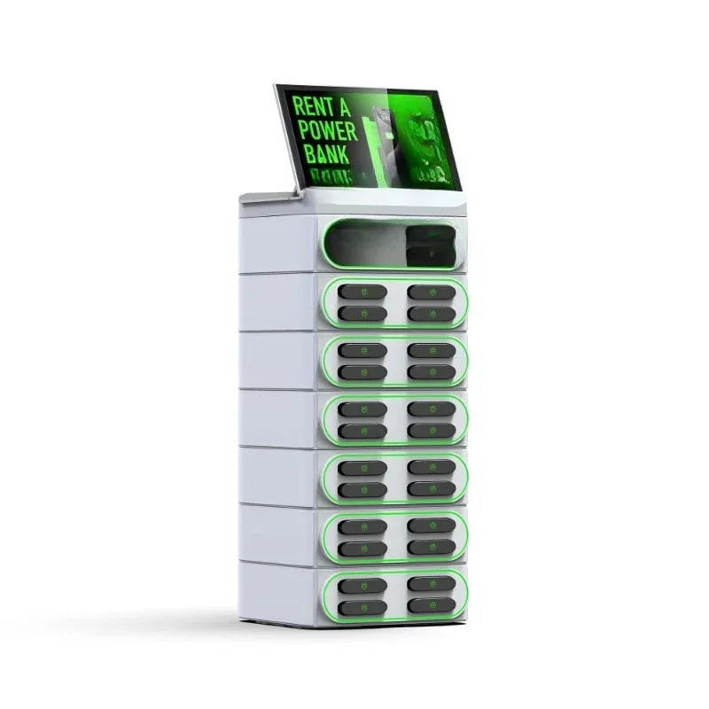 24 slots stackable 6000 mAh rental power bank rental charging station outdoor shared power bank rental station charger adapter
24 slots stackable 6000 mAh rental power bank rental charging station outdoor shared power bank rental station charger adapter