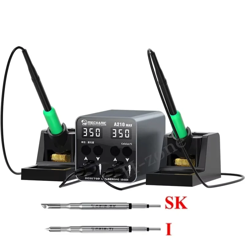 Wholesale Fine Quality Smart Soldering Station With Double Handle Led Large Display for Precision Welding
Wholesale Fine Quality Smart Soldering Station With Double Handle Led Large Display for Precision Welding