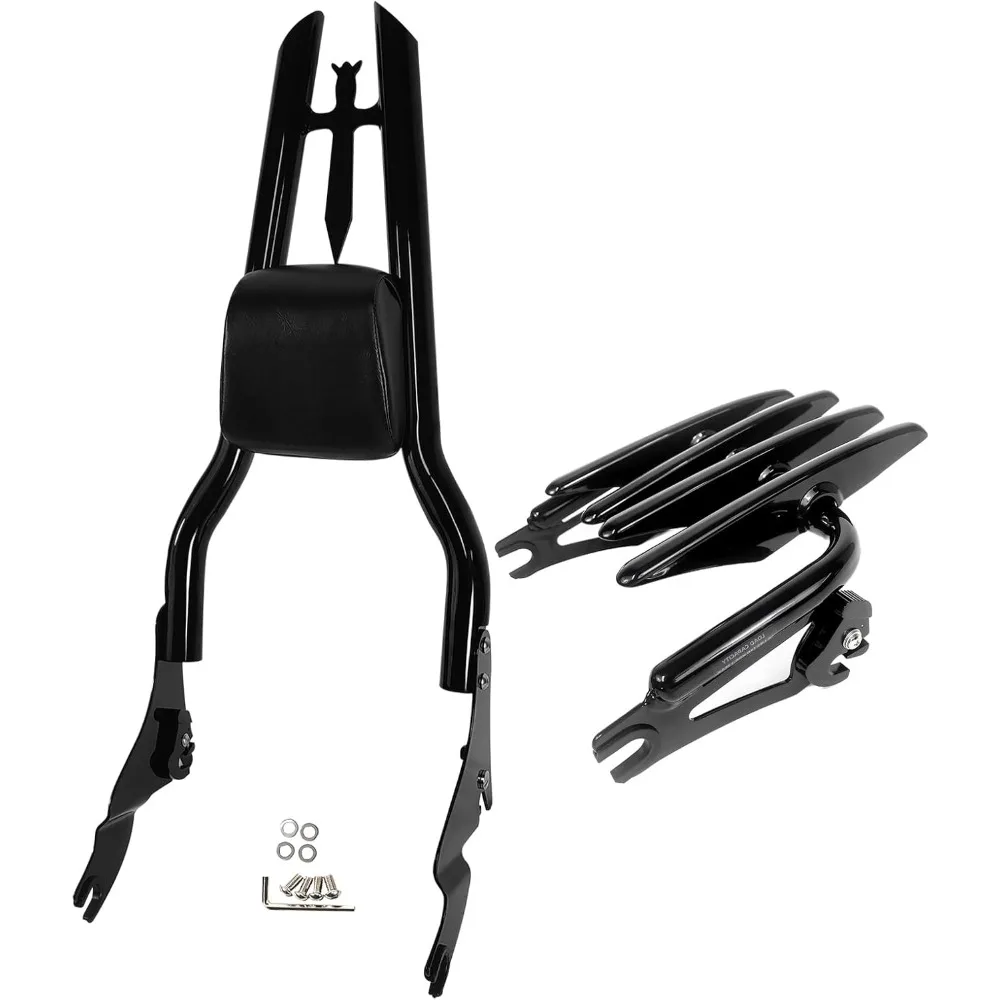 30-дюймовая полоса Sissy Bar с багажником, съемная задняя накладка на спинку пассажира для моделей Harley Davidson Touring 2009-2023 Street Glide
30-дюймовая полоса Sissy Bar с багажником, съемная задняя накладка на спинку пассажира для моделей Harley Davidson Touring 2009-2023 Street Glide