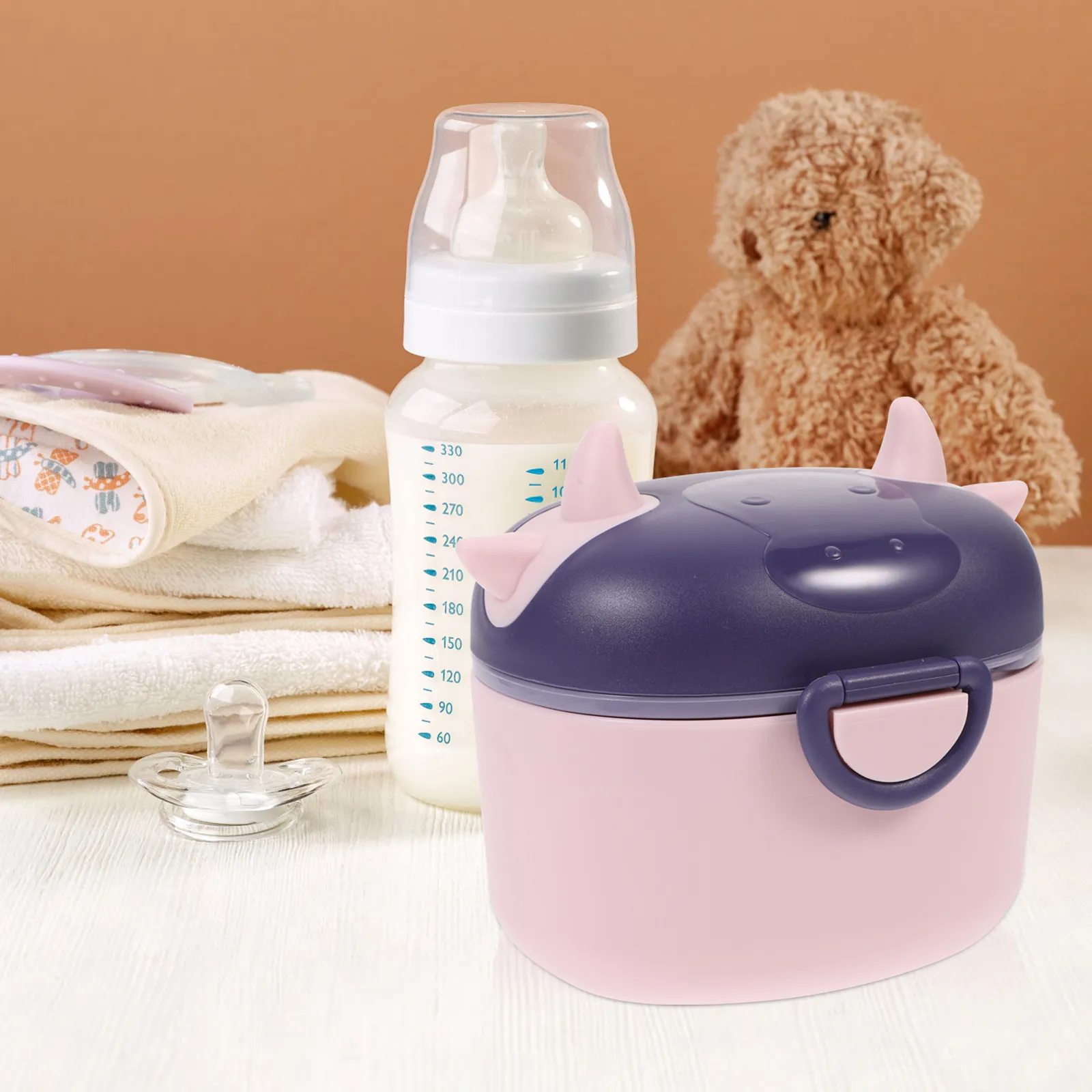 Portable Milk Powder Storage Container with Scoop Double Layer Leak Proof Baby Food Box for Travel Infant Snack Storage
Portable Milk Powder Storage Container with Scoop Double Layer Leak Proof Baby Food Box for Travel Infant Snack Storage