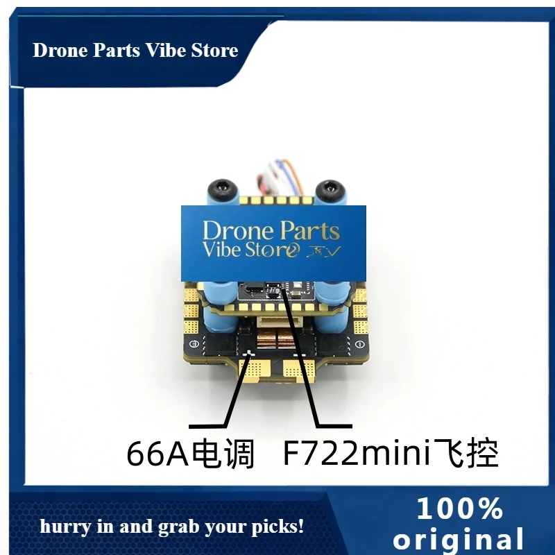 Drone PartsDiatone MAMBA MK4 F722mini Flight Controller (42688P) With 66A 4in1 32-bit ESC For RC Drone
Drone PartsDiatone MAMBA MK4 F722mini Flight Controller (42688P) With 66A 4in1 32-bit ESC For RC Drone