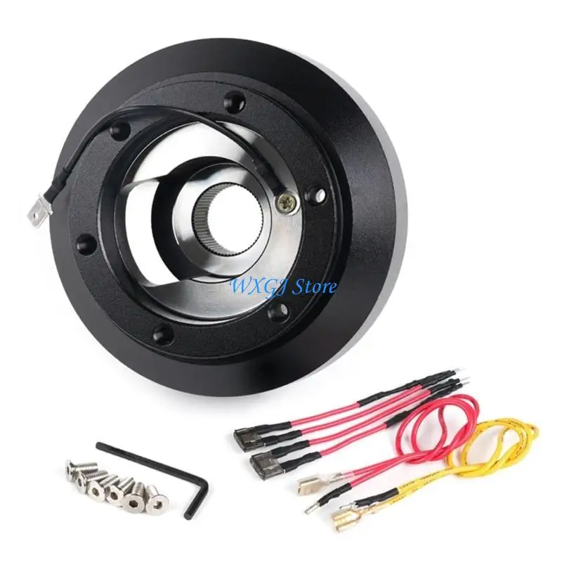 37JE Aluminum Steering Wheel Short Hub Adapter Quick Release Hub Adapter for Civic
37JE Aluminum Steering Wheel Short Hub Adapter Quick Release Hub Adapter for Civic