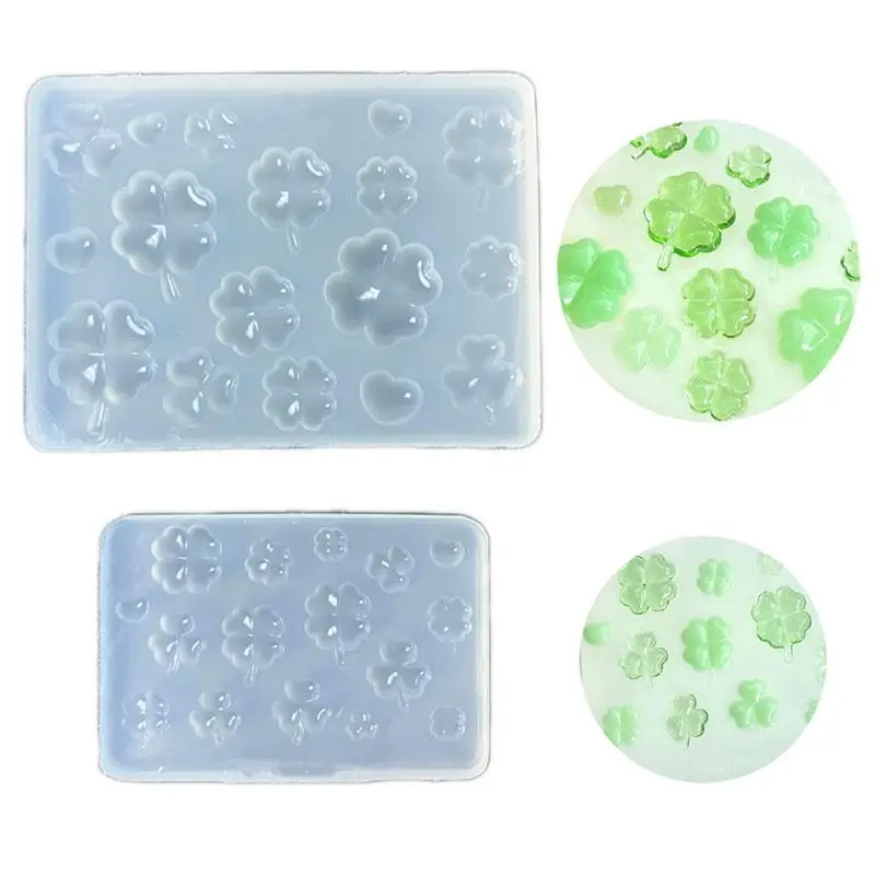 Four Leaf Clover Resin Casting Silicone Mold for DIY Handmade Pendant Ornament Keyring Accessories
Four Leaf Clover Resin Casting Silicone Mold for DIY Handmade Pendant Ornament Keyring Accessories