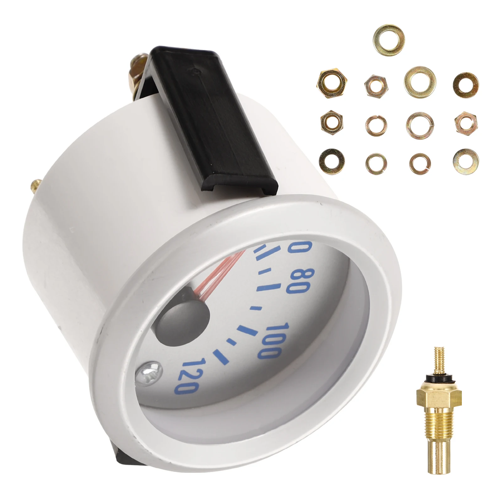 12V Car Water Temperature Gauge White LED Pointer for Vehicle Modification Durable Construction Mechanical Meter
12V Car Water Temperature Gauge White LED Pointer for Vehicle Modification Durable Construction Mechanical Meter
