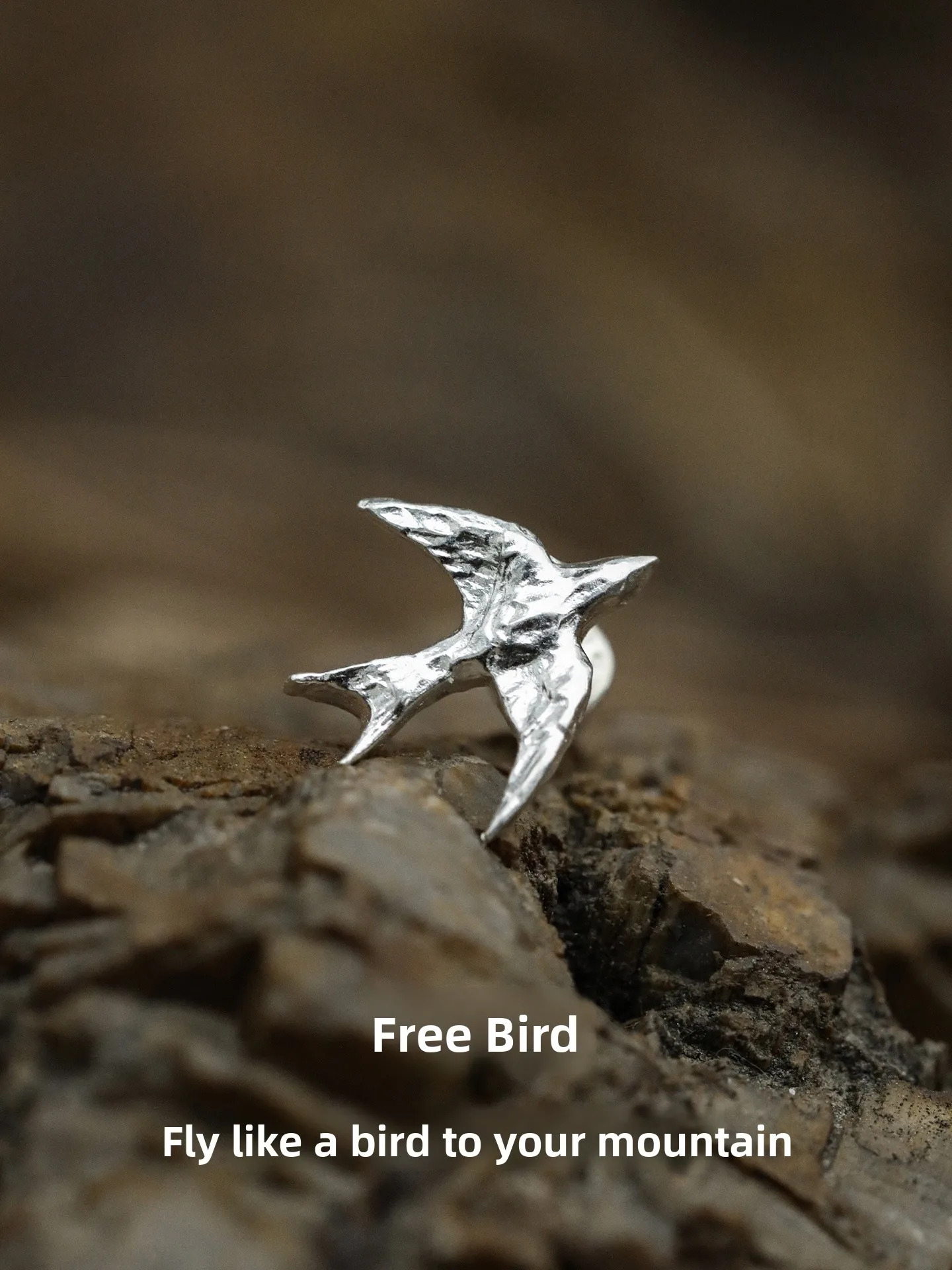 Handmade Original Free Bird Ear Cuff Women's Fashion Silver Artistic Design Flying Bird Earring Elegant Jewelry Accessory
Handmade Original Free Bird Ear Cuff Women's Fashion Silver Artistic Design Flying Bird Earring Elegant Jewelry Accessory