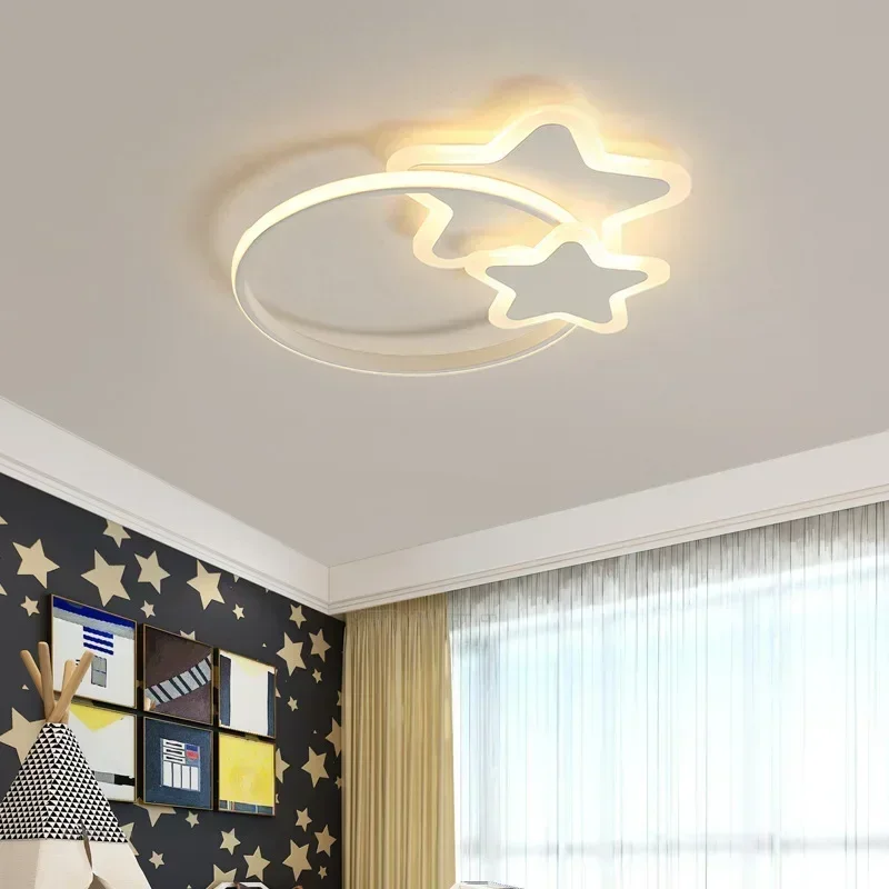 Modern LED Ceiling Lamp For Living Dining Room Children Bedroom Star Shape Chandelier Indoor Home Decor Lighting Fixture Luster
Modern LED Ceiling Lamp For Living Dining Room Children Bedroom Star Shape Chandelier Indoor Home Decor Lighting Fixture Luster