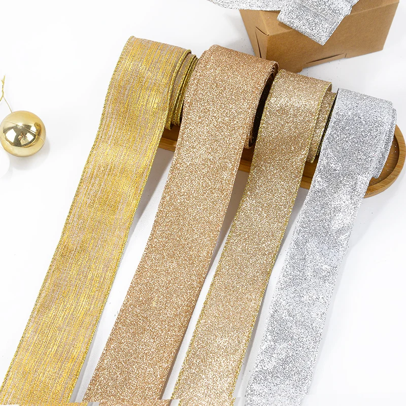 5m/Roll Christmas Gold Silver Ribbons Glitter Christmas Tree Pattern Satin Ribbon DIY Xmas Tree Bow Gifts Packing Navidad Decor
5m/Roll Christmas Gold Silver Ribbons Glitter Christmas Tree Pattern Satin Ribbon DIY Xmas Tree Bow Gifts Packing Navidad Decor