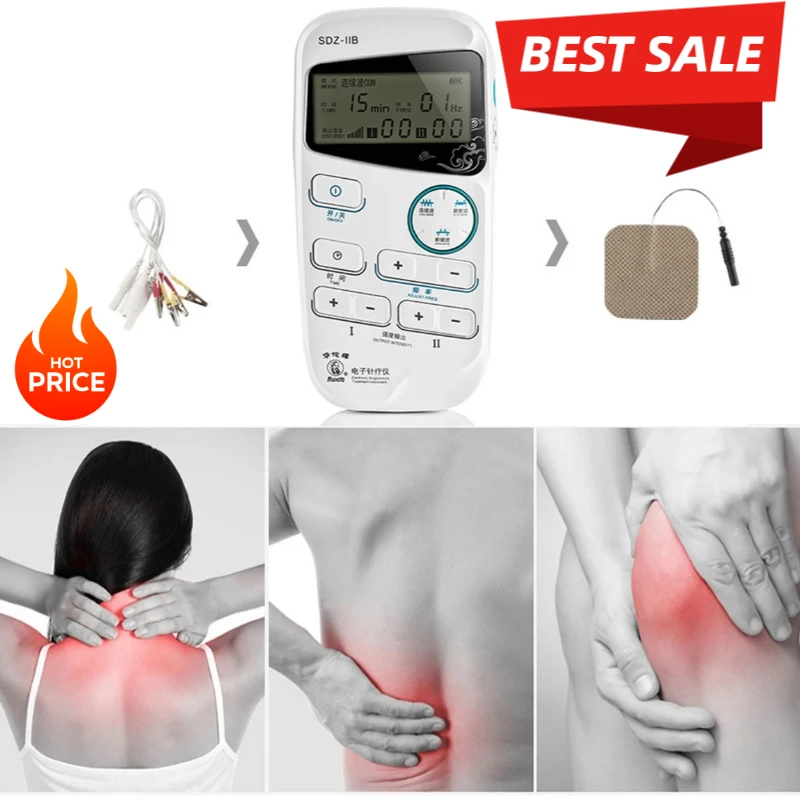 Hwato SDZ IIB Professional TENS Therapy Device Dual Channel Electronic Acupuncturist for Chronic Pain Arthritis Relief Non Drug
Hwato SDZ IIB Professional TENS Therapy Device Dual Channel Electronic Acupuncturist for Chronic Pain Arthritis Relief Non Drug