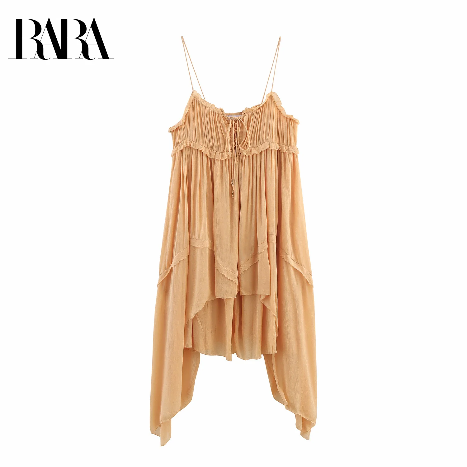 RARA2025 new summer women's clothing fashion casual loose comfortable design asymmetric layered decorative suspender dress
RARA2025 new summer women's clothing fashion casual loose comfortable design asymmetric layered decorative suspender dress