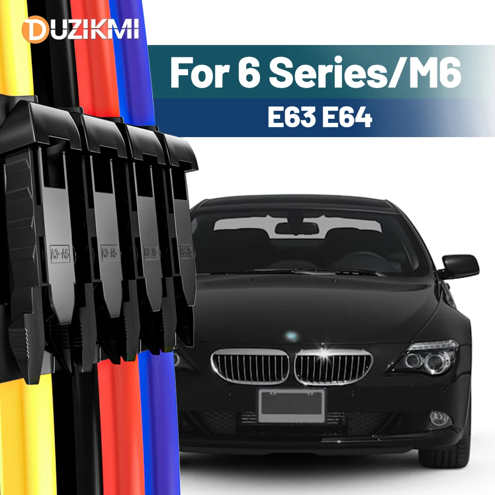 For BMW 6 Series M6 E63 E64 2003-2010 2004 2005 2006 2007 2008 2009 2pcs Front Windshield Windscreen Wiper Blades Red Blue
For BMW 6 Series M6 E63 E64 2003-2010 2004 2005 2006 2007 2008 2009 2pcs Front Windshield Windscreen Wiper Blades Red Blue