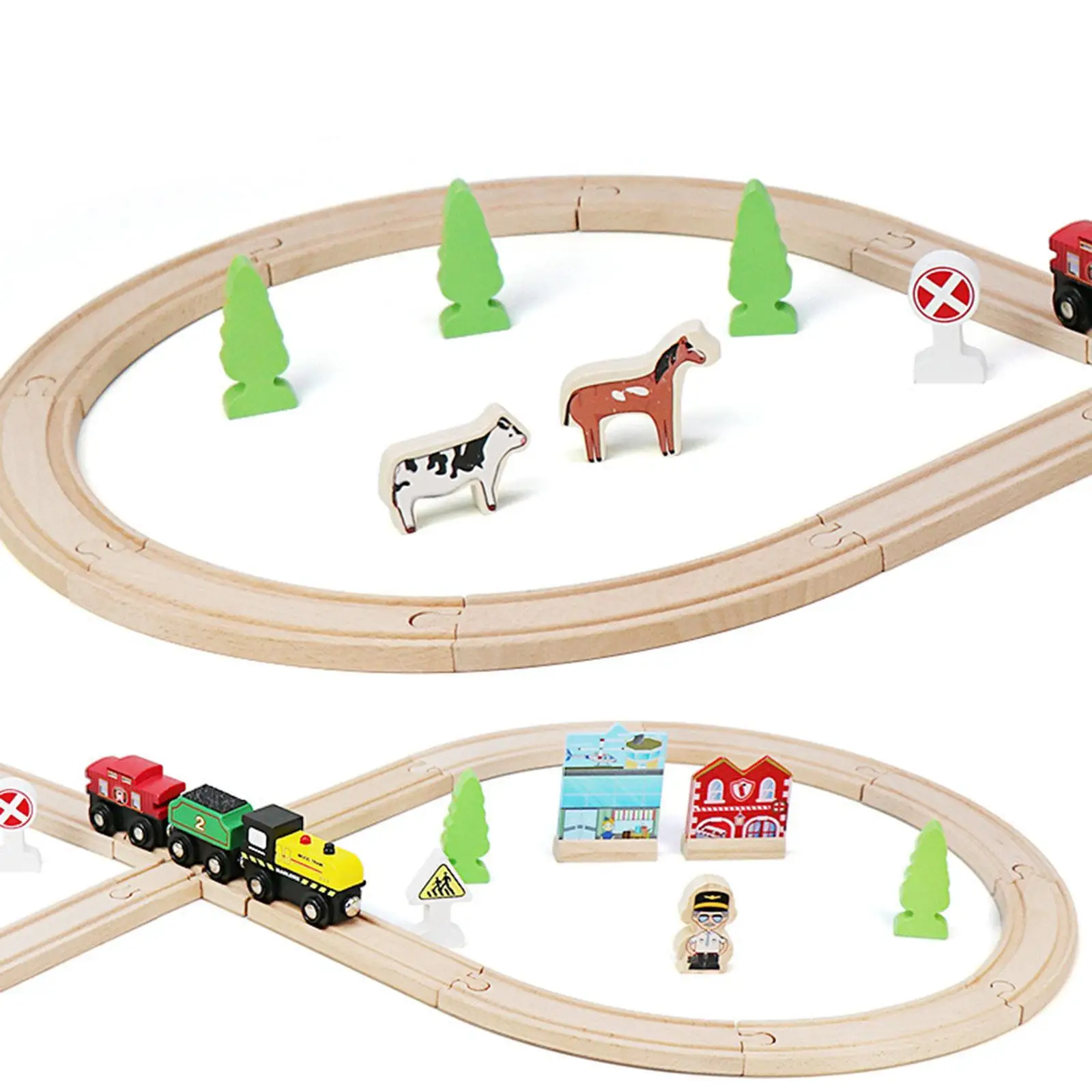 Train Toy Set Early Learning Educational Toy Train Tracks Toy for Preschool
Train Toy Set Early Learning Educational Toy Train Tracks Toy for Preschool