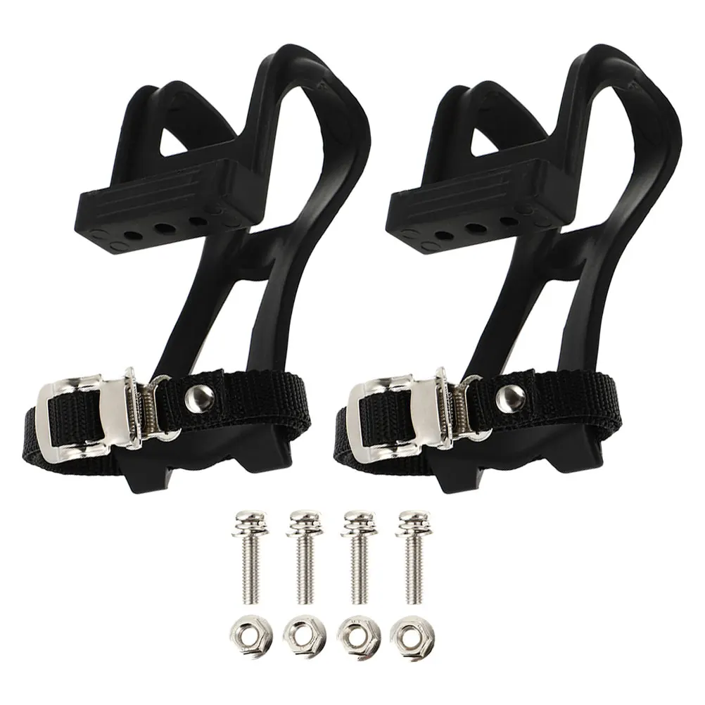 Pedal Toe Clips Cycling Bike Muzzle Replaceable Cage Footrest Clips Black Fitness Gym Toe Cage Bendable Straps Ideal Riding
Pedal Toe Clips Cycling Bike Muzzle Replaceable Cage Footrest Clips Black Fitness Gym Toe Cage Bendable Straps Ideal Riding